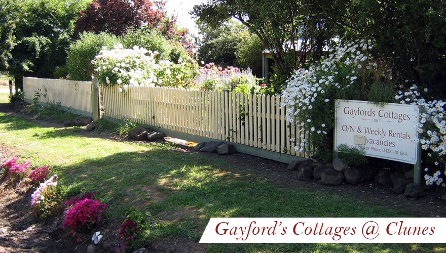 Gayfords Cottages Clunes